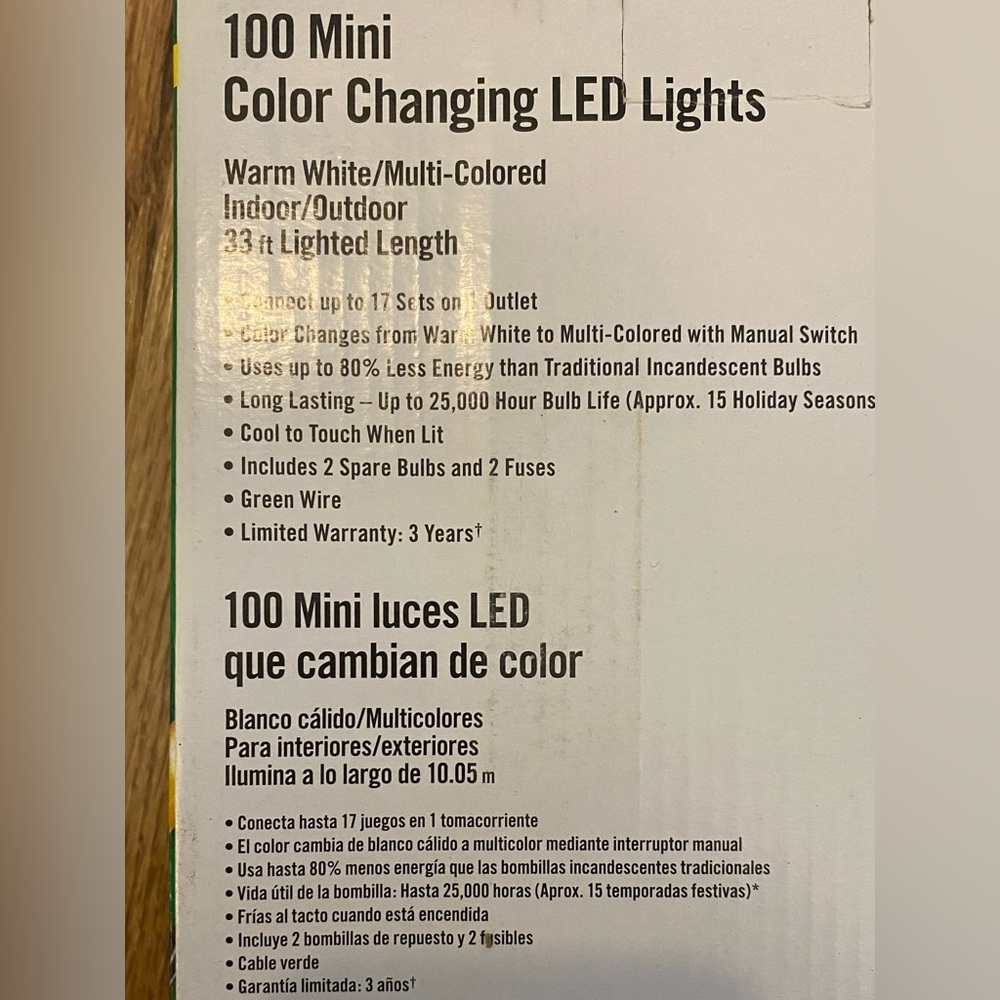 Multi Color Changing LED Lights NIB - Picture 6 of 7